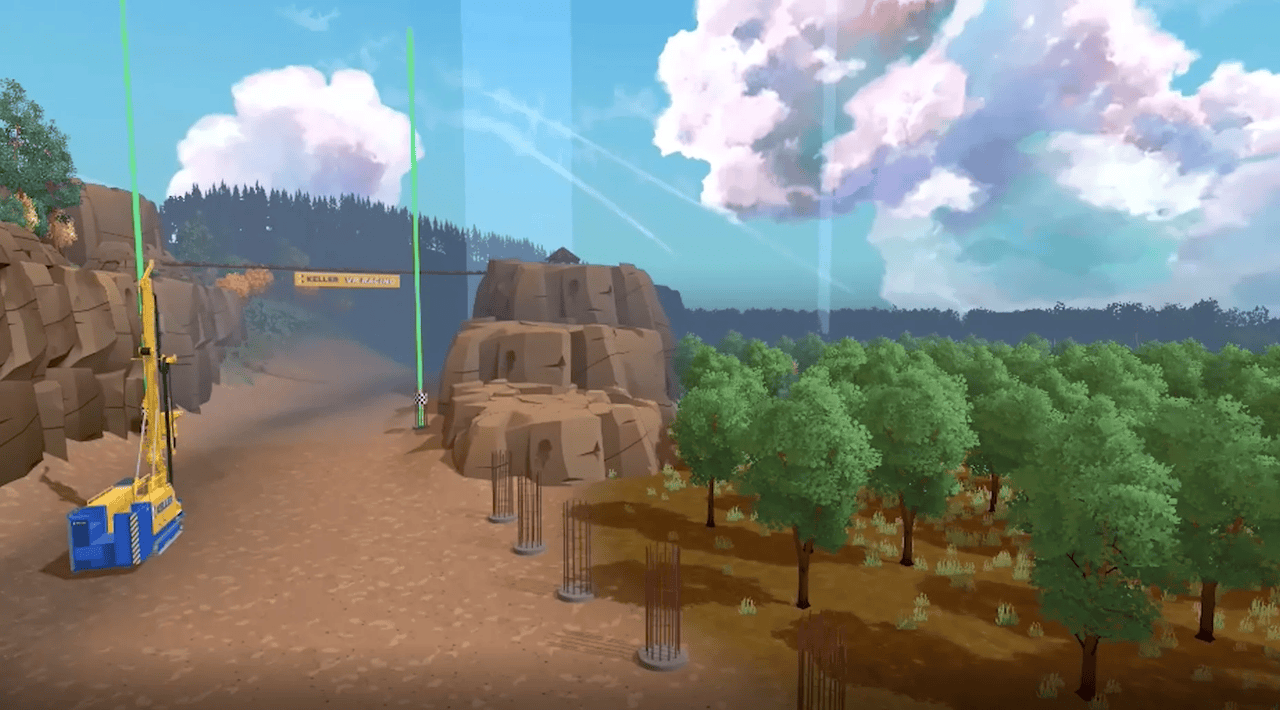 Keller Grundbau VR Racing Gamification I