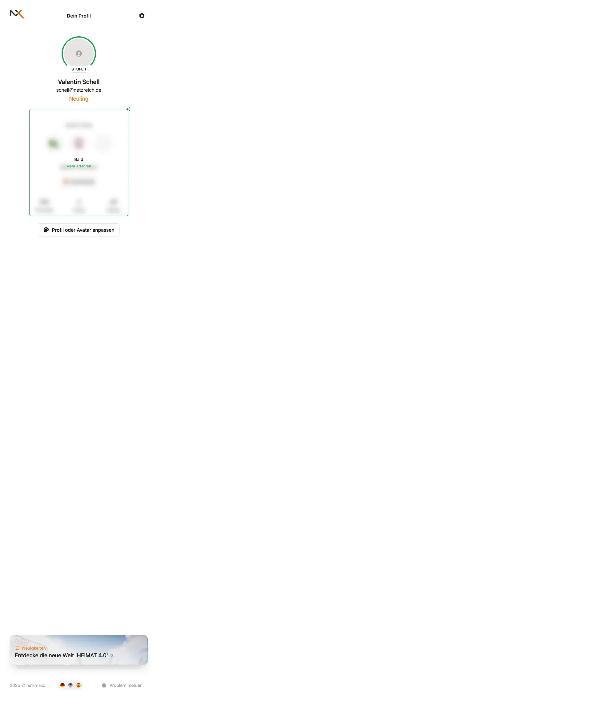 Net-MaxX Hub Sidebar